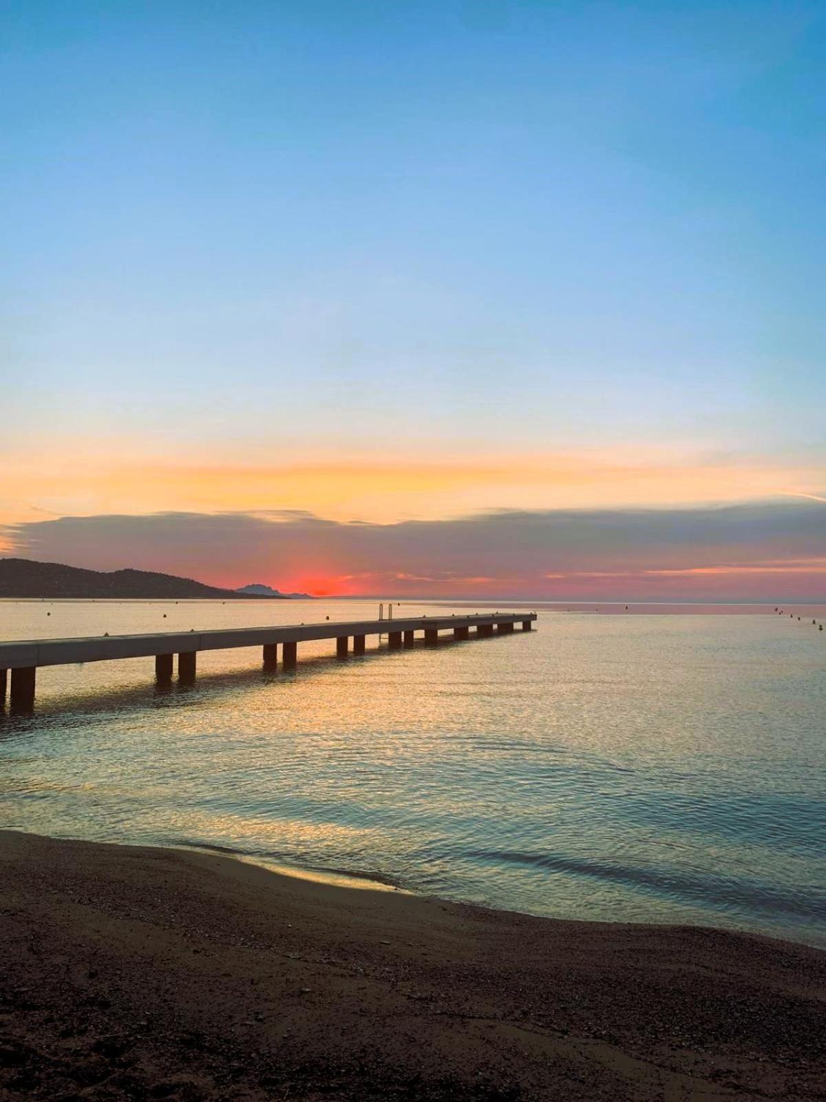 Rêve d'Azur plage à pied Sainte-Maxime Extérieur photo